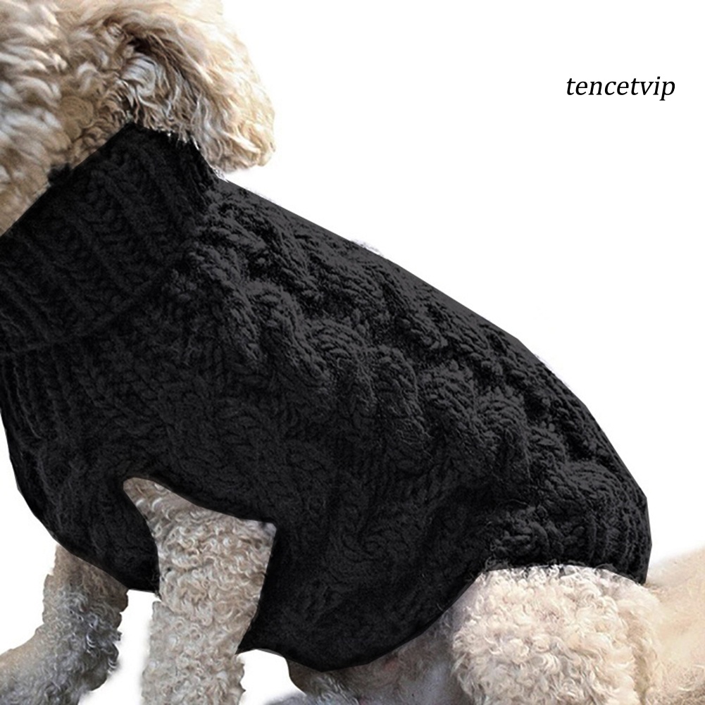 Áo sweater dệt kim thời trang thu đông dành cho thú cưng