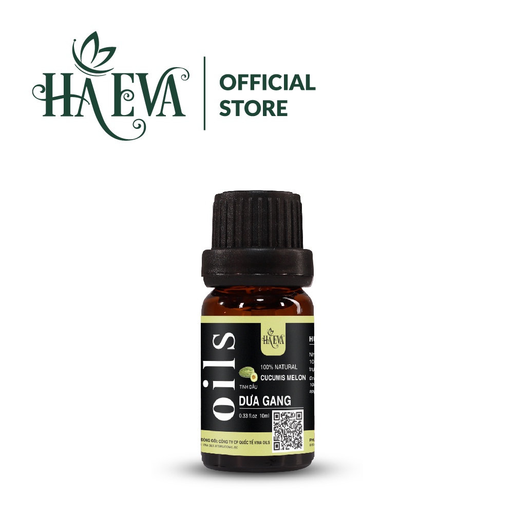 Tinh dầu Xông Dưa Gang Haeva Cao Cấp, 100% Thiên Nhiên, Khử mùi hôi, thanh lọc không khí, Chai 10ml/30m/100ml