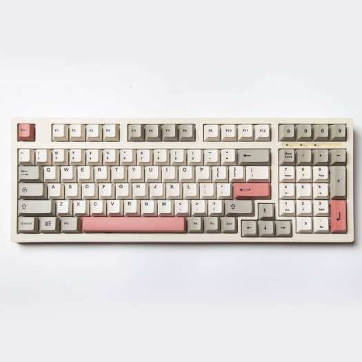 Bộ Keycap Bàn Phím Cơ 9009 PBT Dyesub Cherry profile 134 Nút  - EA Gear