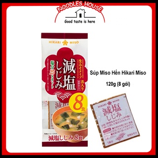 Súp miso hến ăn liền hikari miso giảm 25% muối 120g