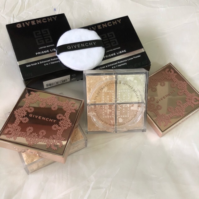 Phấn Phủ Bột Givenchy Prisme Libre-Phiên Bản Giới Hạn 4 IN 1 12g