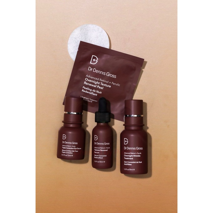 DR DENNIS GROSS 🌿  Tinh chất chống lão hoá Skincare Advanced Retinol + Ferulic Texture Renewal Serum