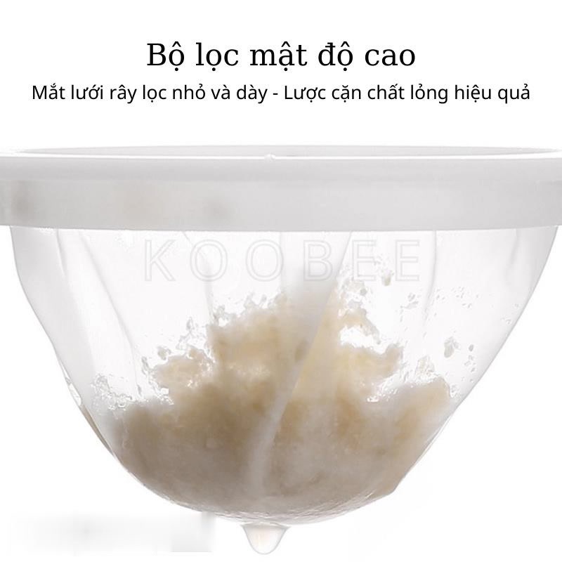 Rây Lọc Sữa Hạt Cao Cấp Cầm Tay-Túi Vải Lọc Sữa Đậu Nành,Lọc Bã Hạt Tiện Dụng