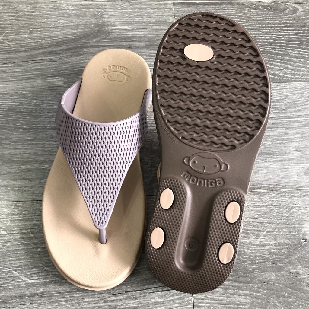 Dép Thái Lan Kẹp Xỏ Ngón MONOBO MONIGA 6.4 Đế Cao 3.5 cm Chính Hãng!