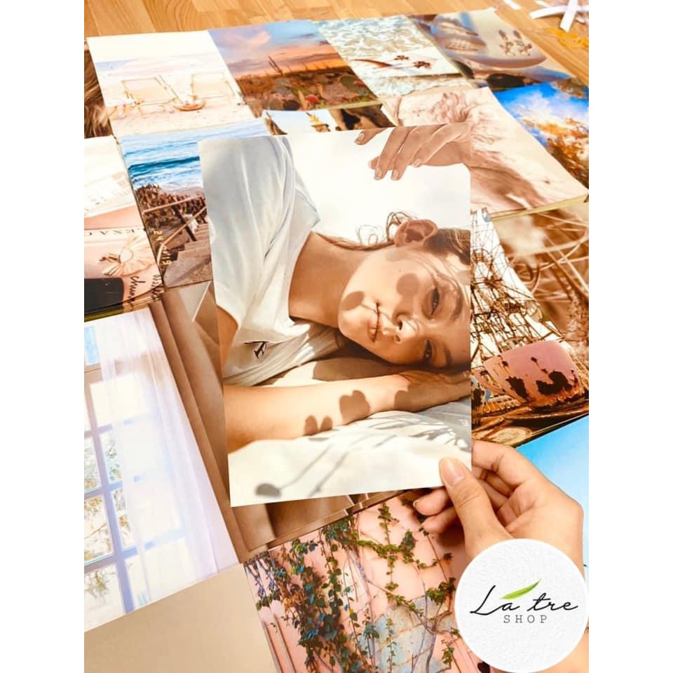 Postcard vintage decor cute dán tường sticker decal theme Summer mùa hè mẫu 1 1301