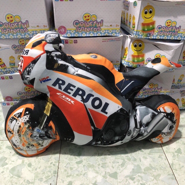 Gối ôm hình xe moto Dài 70cm