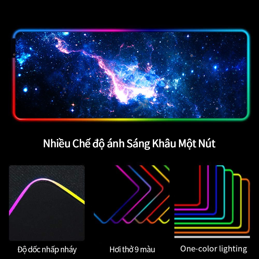 800mmx300mm full size RGB mouse pad