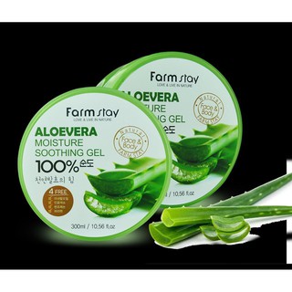 [FREESHIP❤️] 100% Gel Nha Đam đa năng Hàn Quốc chống lão hóa da 300ml