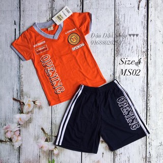 BỘ BÉ TRAI TRỘN MÀU THEO SIZE