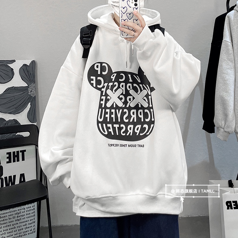 Áo Sweater Chuột RICK phong cách Ulzzang Hàn Quốc tay dài họa tiết in hình cá tính CoolZ C010 | BigBuy360 - bigbuy360.vn