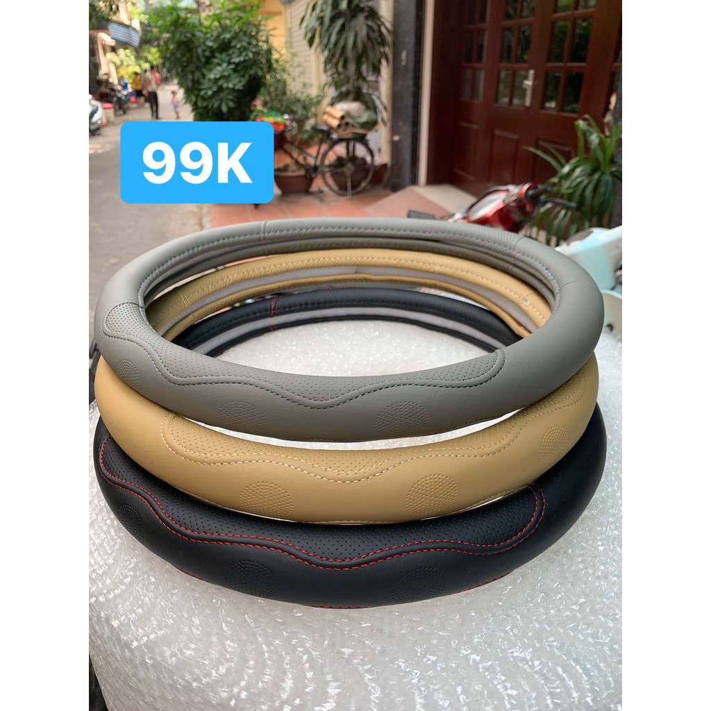 VỎ BỌC VÔ LĂNG XE HƠI DA THẬT CHỐNG TRƠN TRƯỢT- HÀNG CHÍNH HÃNG