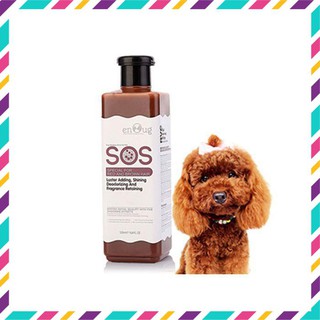 Sữa Tắm Cho Chó Poodle Nâu Đỏ SOS 530ml Chính Hãng