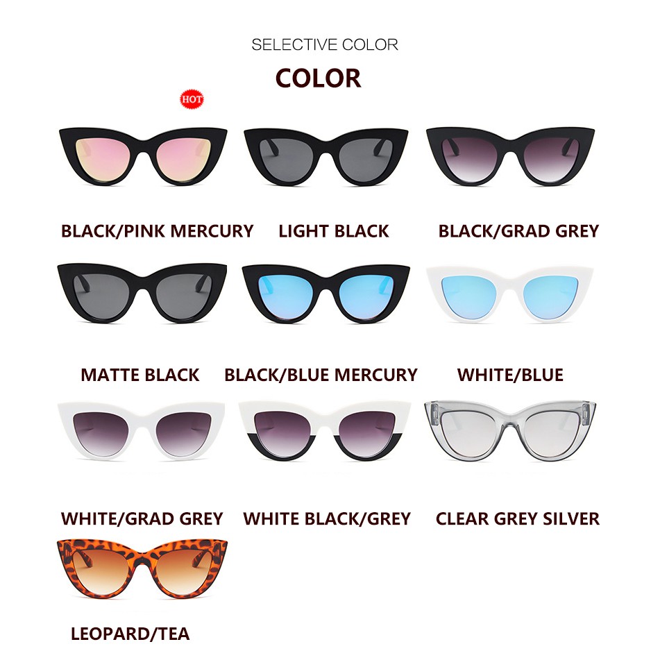 Kính râm mắt mèo chống tia UV