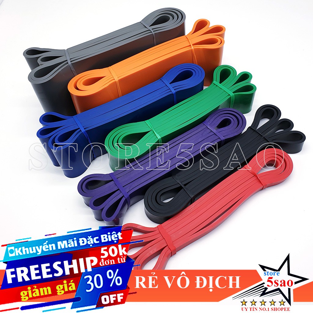 Dây kháng lực power band  Freeship ⚡ Dây cao su tập gym đa năng giá rẻ