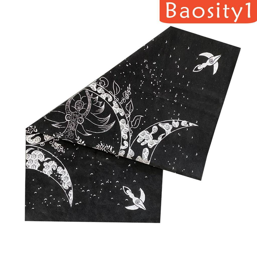 [Baosity1] Khăn Trải Bàn Bó Bài Tarot Astrology 49cm Mới