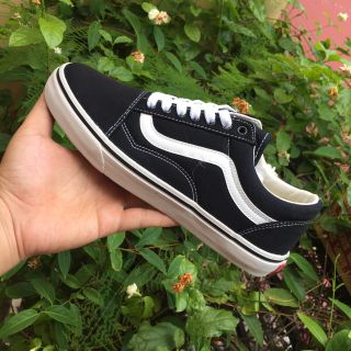 (Full box, tag, VNXK) Giày V Skool Đen Giá Rẻ