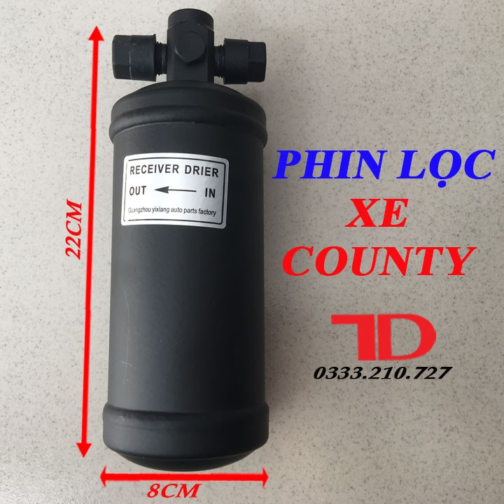 Phin Lọc Gas Xe COUNTY