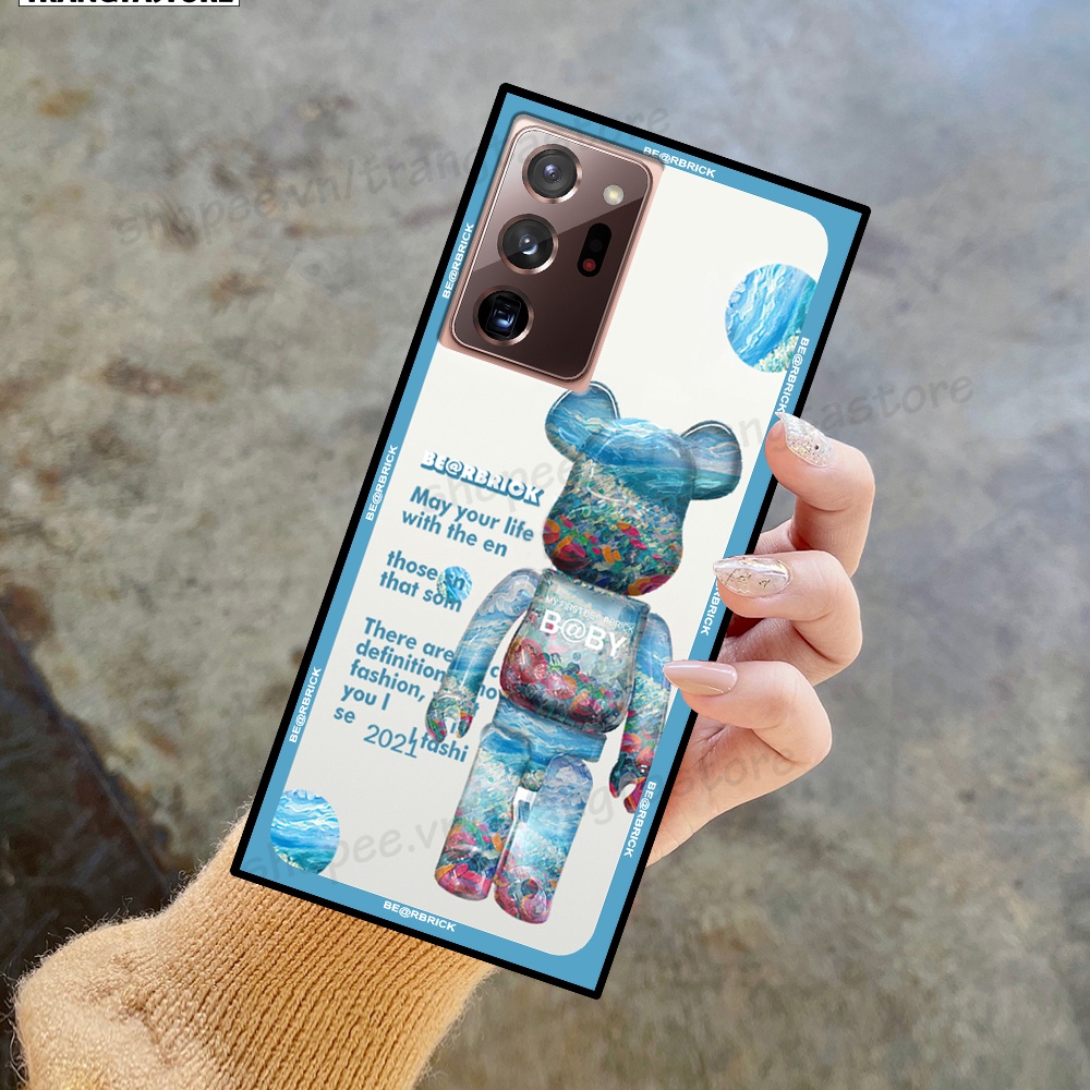 Ốp lưng Samsung Note 20 / Note 20 Ultra / Note 20 Ultra 5G  in hình gấu Bearbrick,Mountain,xanh,đen,đỏ giá rẻ