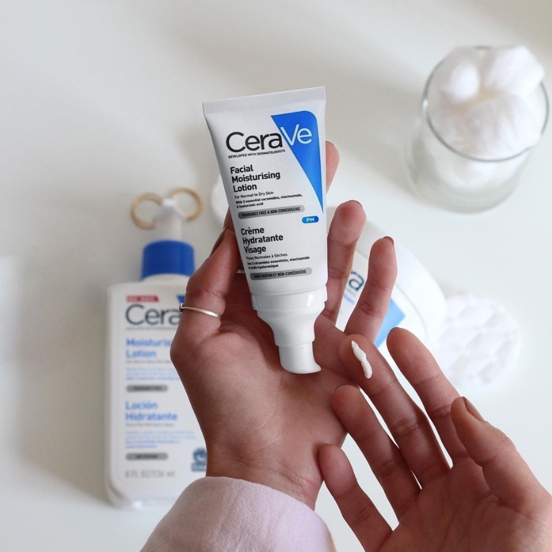 Sữa Dưỡng Ẩm Ngày/ Đêm Cerave Dành Cho Da Mặt 52ml Facial Moisturising Lotion