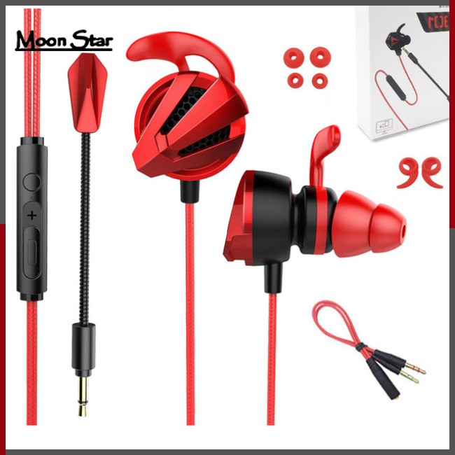 MS Shop Earphone Gamer For Pubg PS4 CSGO Casque Games Earphone With Mic Gamer Earphones