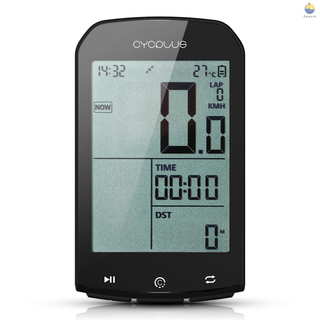 Đồng Hồ Tốc Độ Không Dây Thông Minh GPS BT 4.0 Có Đèn Nền IPX6 Dành Cho Xe Đạp