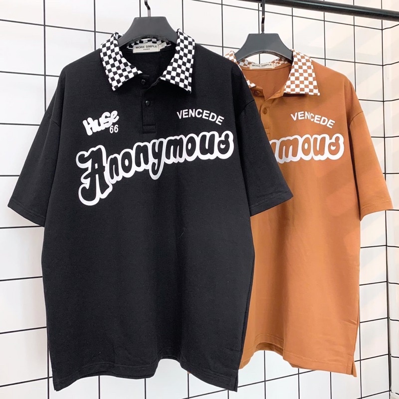 Áo Polo Huse Nam Nữ Form Rộng Unisex Oversize Phong Cách Ulzzang - Yowol SG
