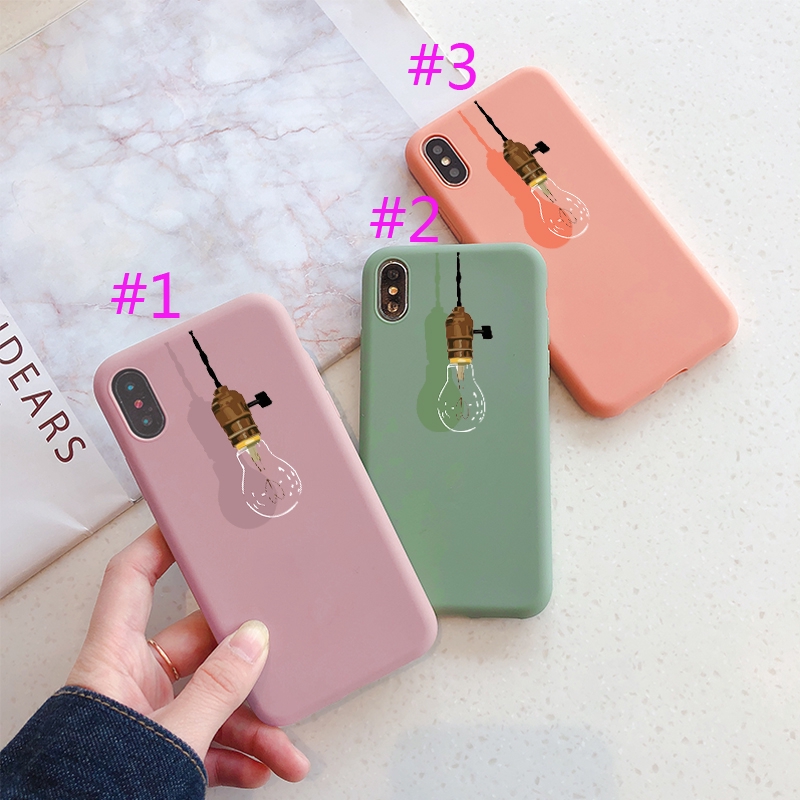 Ốp điện thoại iPhone 6 / 6s 7 / 8 6plus / 6Splus 7plus XS XR XSMAX hình bóng đèn 3D | BigBuy360 - bigbuy360.vn
