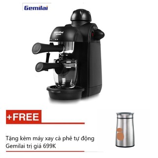 Máy pha cà phê chuyên nghiệp Espresso , Capuchino Italian Gemilai Home office