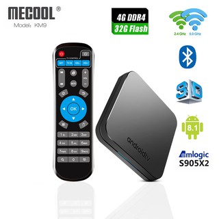 Android Tivibox Mecool KM9 RAM 4GB, ROM 32GB, Android 8.1 (New 2019)