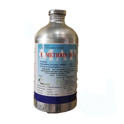 THUỐC Diệt Muỗi Map-Permethrin 50EC chai nhôm 1LÍT