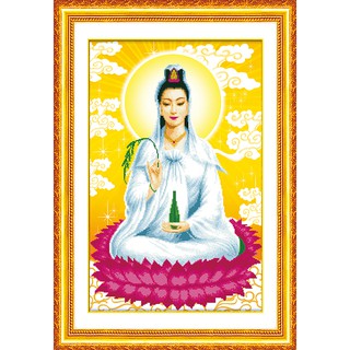 Tranh đính đá phật, chúa