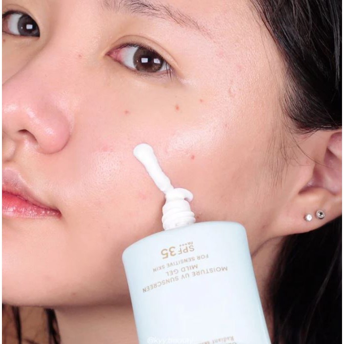 Kem Chống Nắng Dạng Gel Dành Cho Da Nhạy Cảm Và Trẻ Em Anessa Moisture UV  Sunscreen Mild Gel SPF35/PA+++ 90g | Shopee Việt Nam