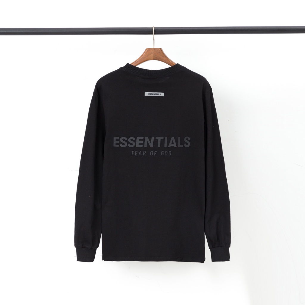 Áo thun dài tay Essentials in nổi ss2024