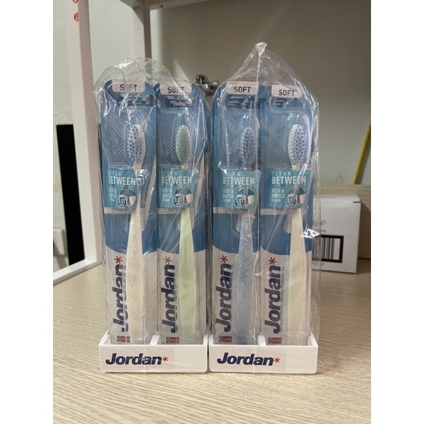 Bàn chải đánh răng jordan clean between lông mềm mẫu mơi 2021 - hàng nhập khẩu chính hãng cty dksh