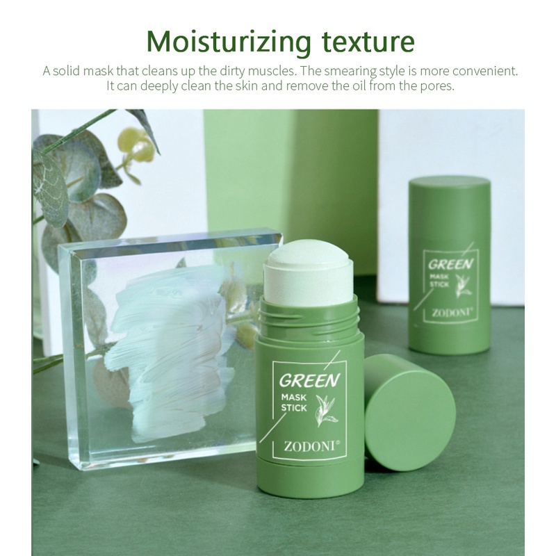 (Hàng Mới Về) Mặt Nạ Bùn Trà Xanh Dưỡng Ẩm Kiểm Soát Dầu Làm Sạch Sâu Cải Thiện Lỗ Chân Lông Cho Mọi Loại Da | BigBuy360 - bigbuy360.vn