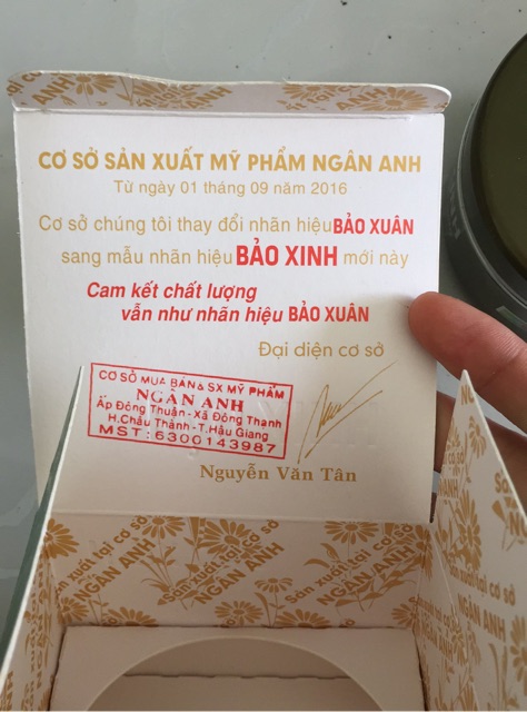Kem body Bảo Xinh