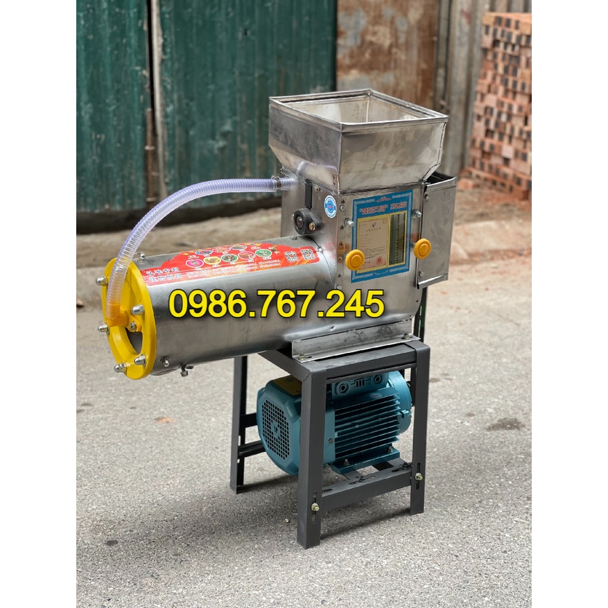 Máy xay nghiền khoai mì, sắn dây, củ sắn tươi tách bã, Máy xay nghệ tươi Liên Hoàn vừa xay vừa vắt