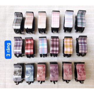 KẸP TÓC CÀNG CUA/CẠP TÓC 3 RĂNG 2 LỚP CAO CẤP