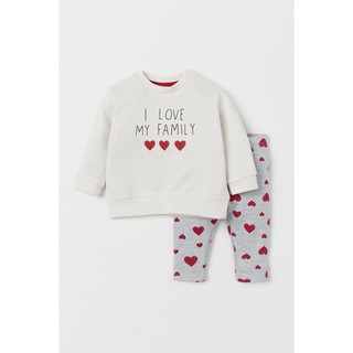 Set quần áo bé gái H&M chuẩn auth