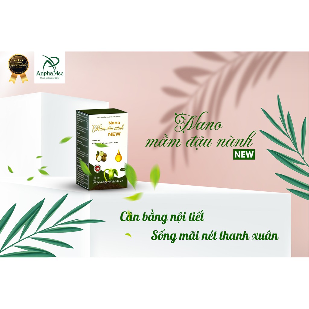 Nano Mầm Đậu Nành New [Viện Hàn Lâm]