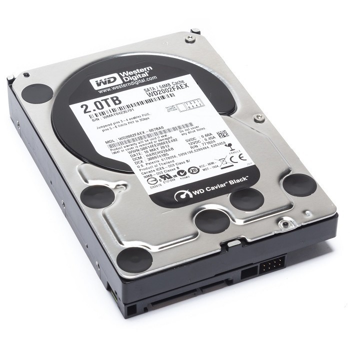 HDD WD 2TB Black Model: WD2003FZEX