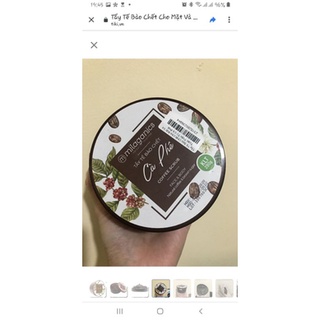 Tẩy tế bào chết cà phê