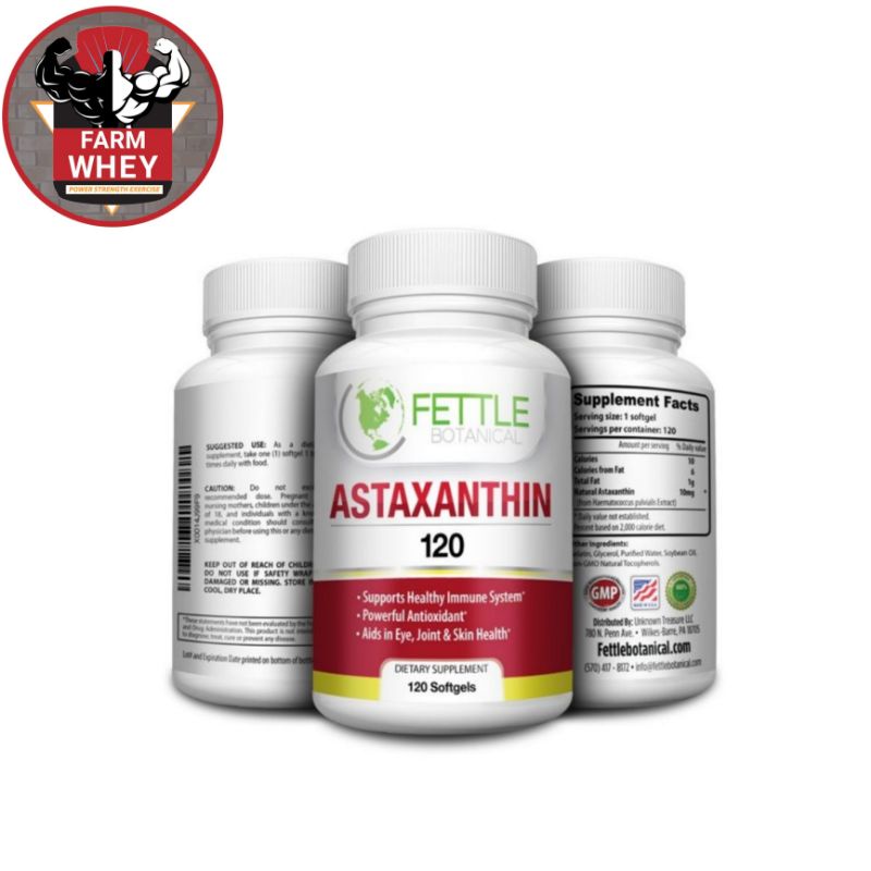 [ Hàm lượng cao ] THỰC PHẨM CHO SỨC KHỎE ASTAXANTHIN - TĂNG CƯỜNG ĐỀ KHÁNG, ĐẸP DA  (120 VIÊN / 10MG