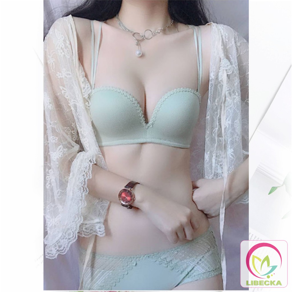 Bộ đồ lót su đúc bàn tay nâng ngực tạo khe Sexy gợi cảm siêu đẹp hàng cao cấp LIBECKA BDL39 | BigBuy360 - bigbuy360.vn