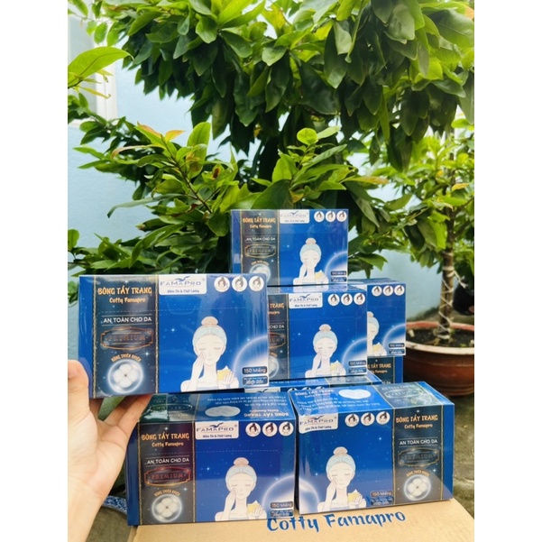 BÔNG TÂTY TRANG FAMPRO (150 miếng)