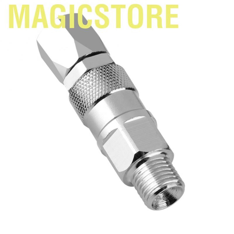 Magicstore 1/4-Inch Stainless Steel Airless High Pressure Spray Gun Hose Swivel Joint For Paint Sprayers