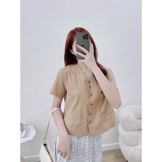 chân váy chấm bi cạp chun