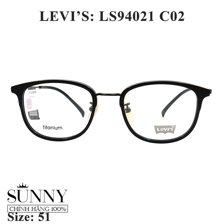 LS94021 C02 - Gọng kính Levi's chính hãng, bảo hành toàn quốc