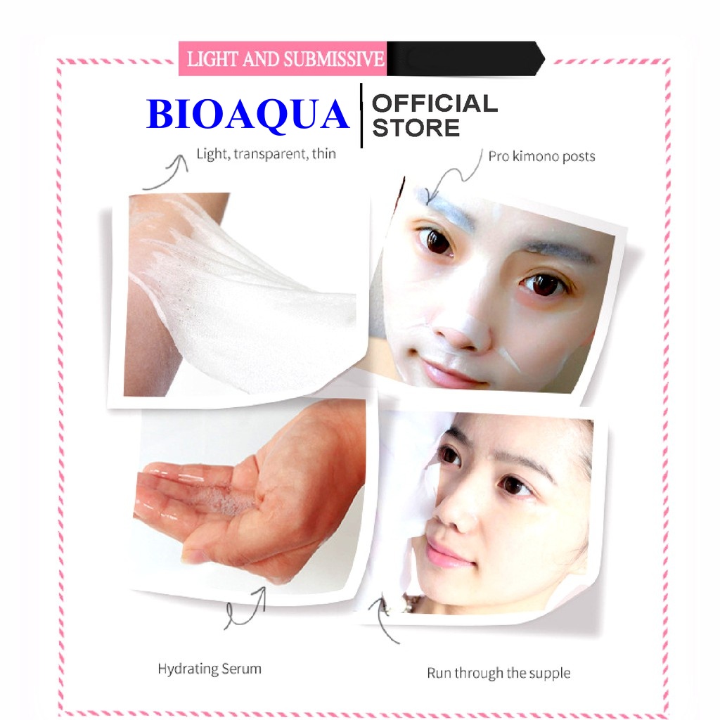 Mặt nạ ha images mask giấy dưỡng trắng da và cấp ẩm thải độc