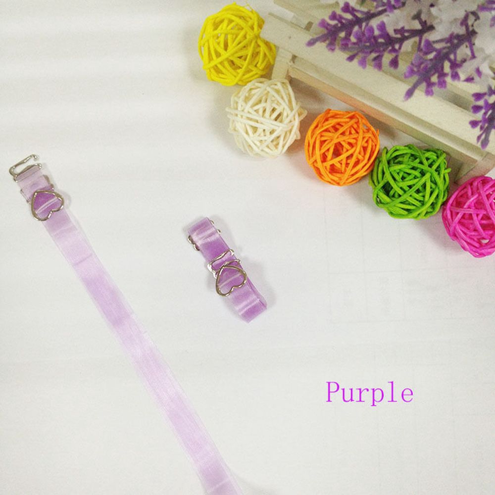 Dây Áo Ngực Trong Suốt Họa Tiết Sọc Thời Trang